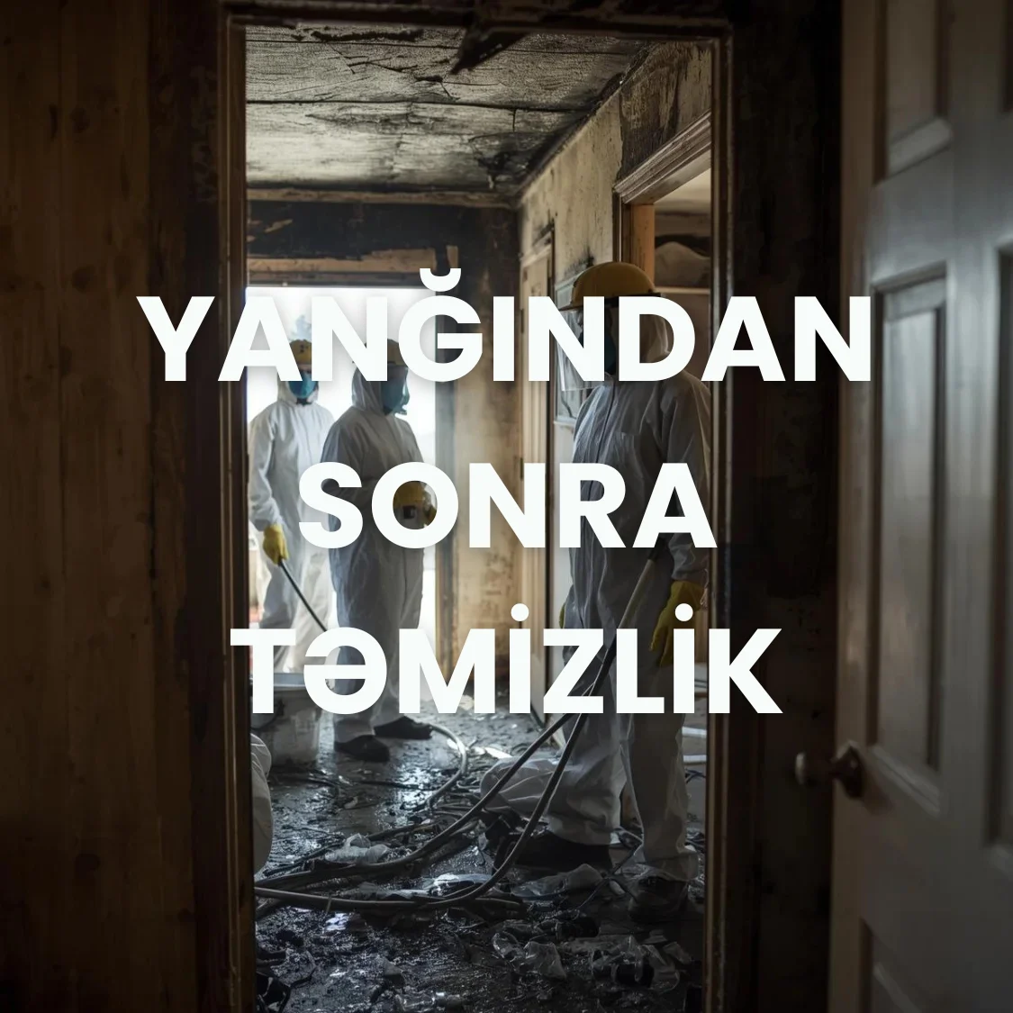 Yanğın söndürüldükdən sonra məkan istifadəyə yararlı görünsə belə, görünməyən təhlükələr insan sağlamlığı üçün ciddi risk yarada bilər.